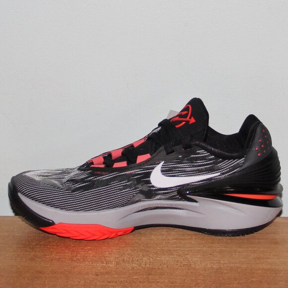 Nike Air Zoom GT Cut 2 Bred Basketball Shoes Mens 4.5 Womens 6 Black Red
